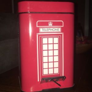 Telephone Booth Trash Can